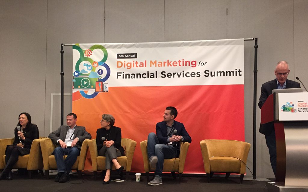 Digital Marketing for Financial Services Summit Panel